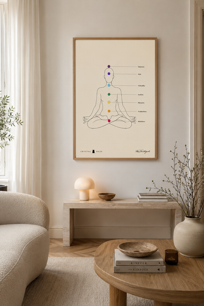 🧘 Chakra Body Print