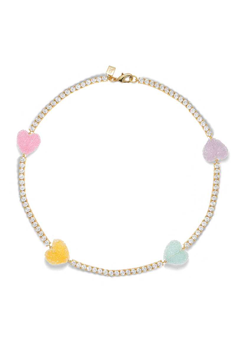 Serena Jelly Heart Necklace