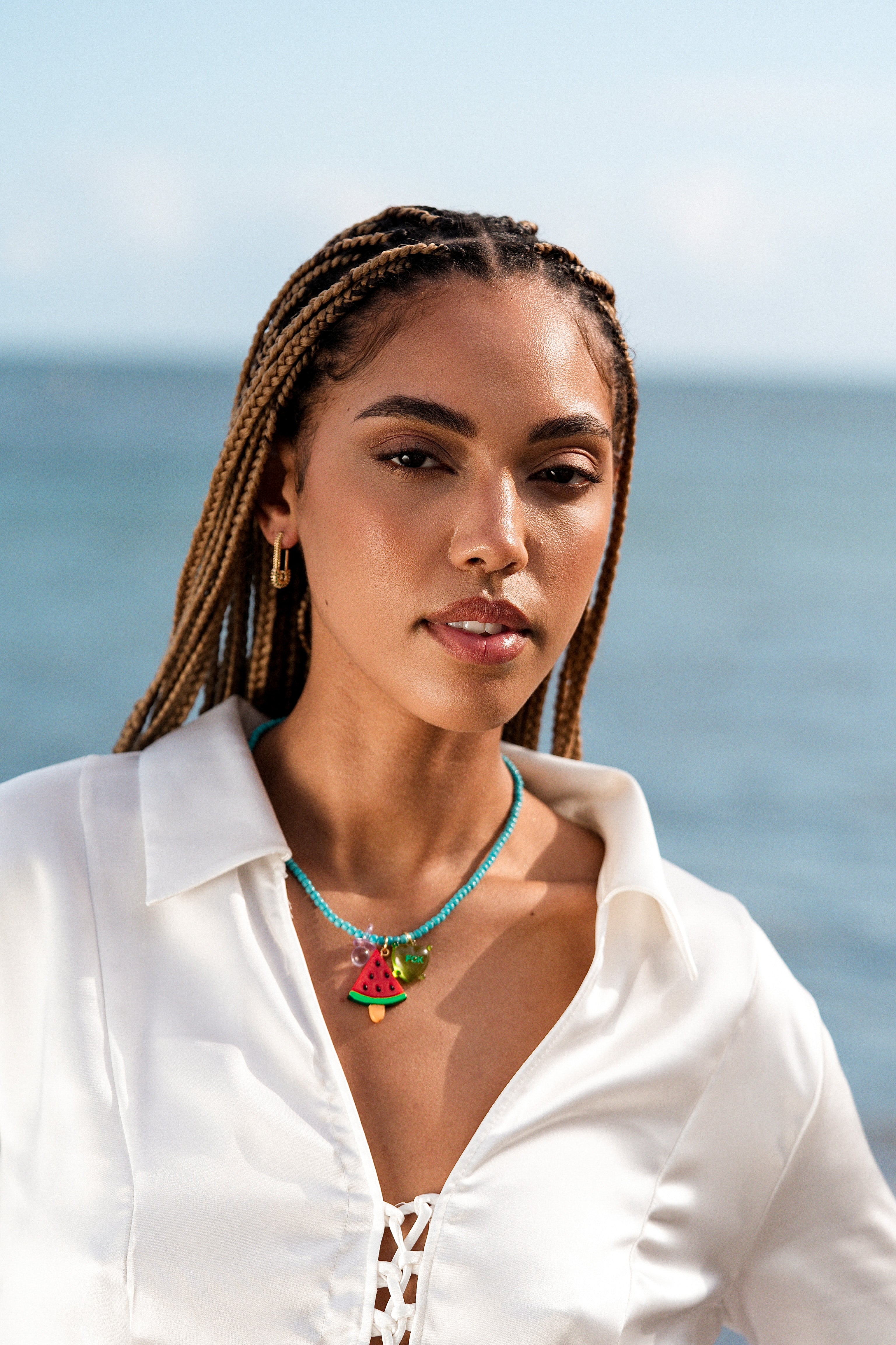 Crazymelon Necklace – Crystal Haze Jewelry