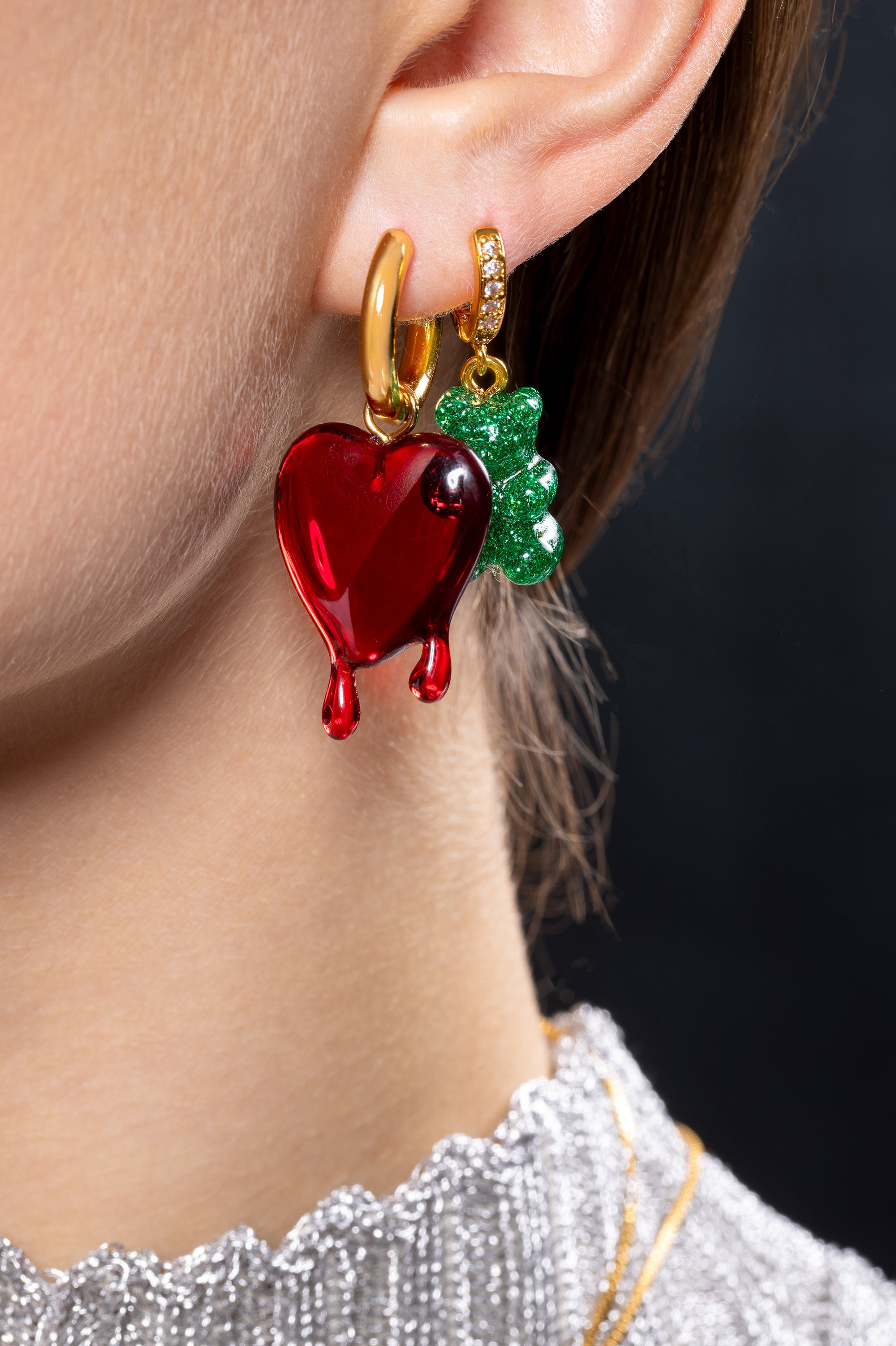 Melting Heart Hoops – Crystal Haze Jewelry