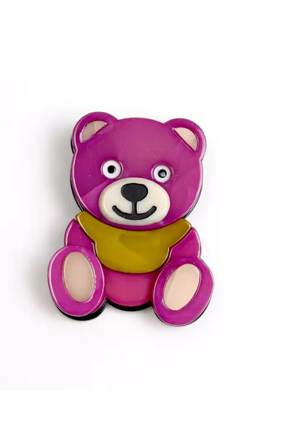 Nostalgia Bear Pin Brooch